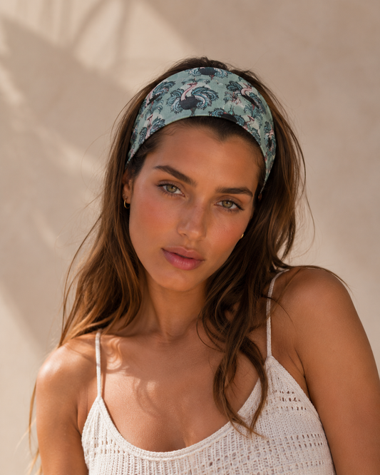 Esprit tropical aux flamants roses